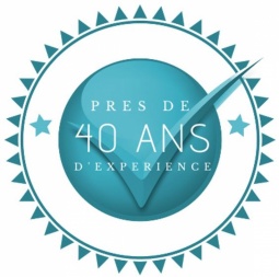 Près de 40 ans d'experience